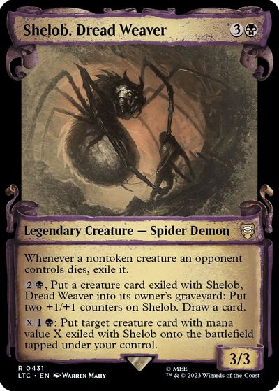 Shelob, Dread Weaver (Showcase Scrolls) card art