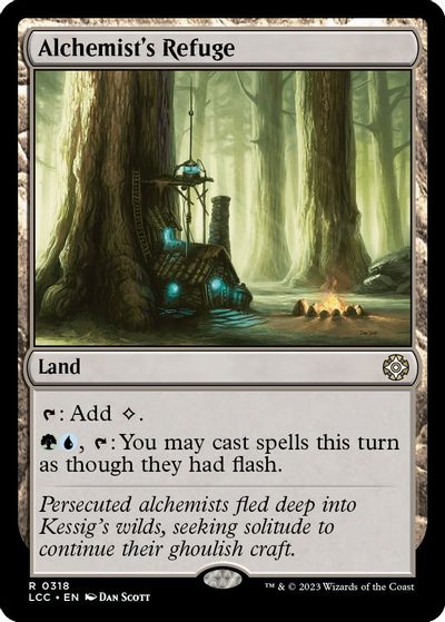 Alchemist's Refuge card art