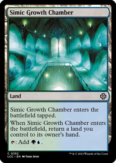Simic Growth Chamber card art