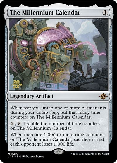 The Millennium Calendar card art