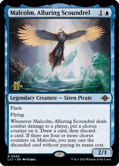 Malcolm, Alluring Scoundrel card art