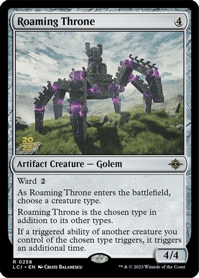 Roaming Throne card art