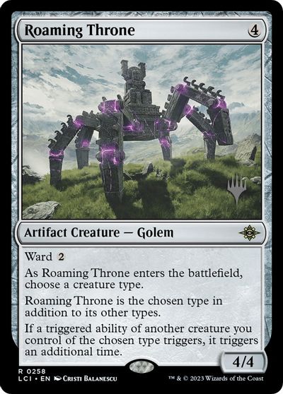 Roaming Throne card art