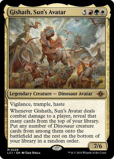 Gishath, Sun's Avatar card art