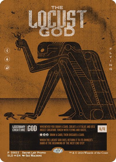 The Locust God card art