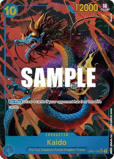 Kaido (118) (Alternate Art) card art