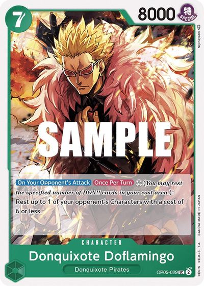 Donquixote Doflamingo (029) card art