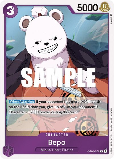 Bepo card art