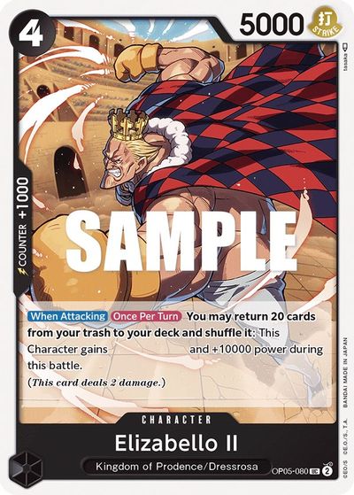 Elizabello II card art