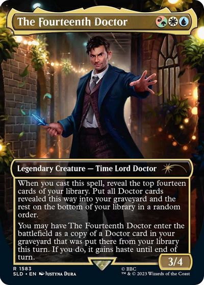 The Fourteenth Doctor card art