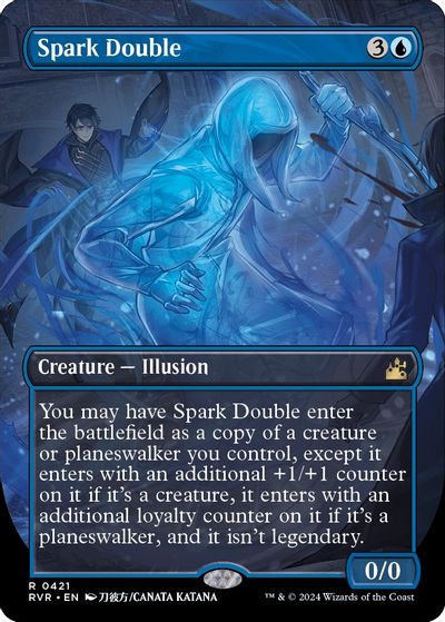 Spark Double (Anime Borderless) card art