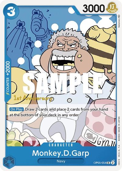 Monkey.D.Garp card art