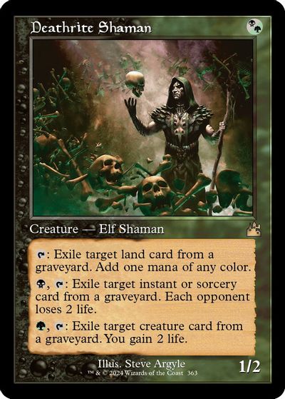 Deathrite Shaman (Retro Frame) card art