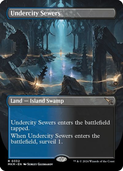 Undercity Sewers (Borderless) card art