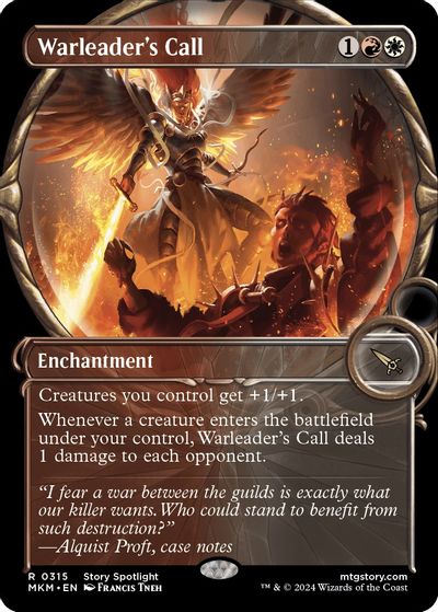 Warleader's Call (Showcase) card art