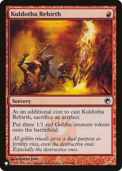 Kuldotha Rebirth card art