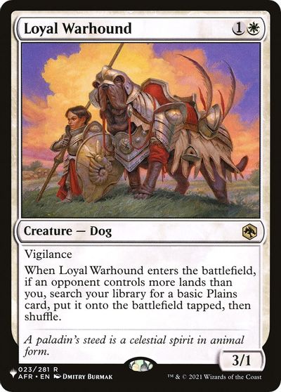 Loyal Warhound card art