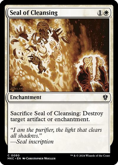 Seal of Cleansing card art