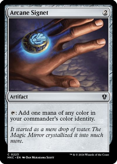 Arcane Signet card art