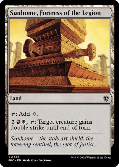 Sunhome, Fortress of the Legion card art
