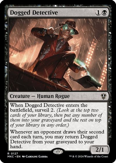 Dogged Detective card art