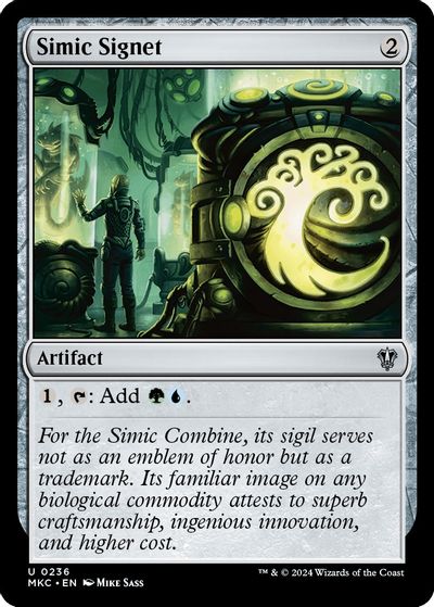 Simic Signet card art