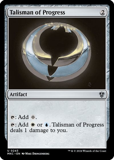 Talisman of Progress card art