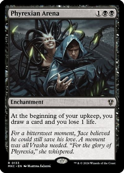 Phyrexian Arena card art