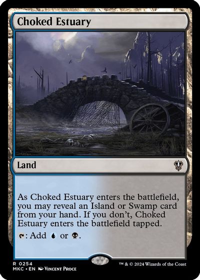 Choked Estuary card art