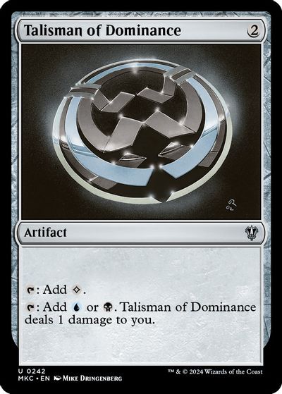 Talisman of Dominance card art
