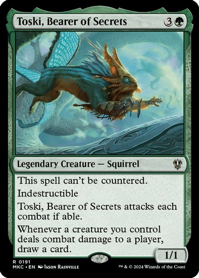 Toski, Bearer of Secrets card art