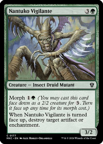 Nantuko Vigilante card art