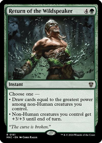 Return of the Wildspeaker card art