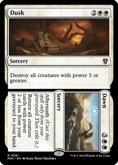Dusk // Dawn card art