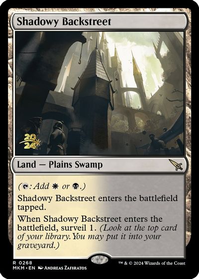 Shadowy Backstreet card art