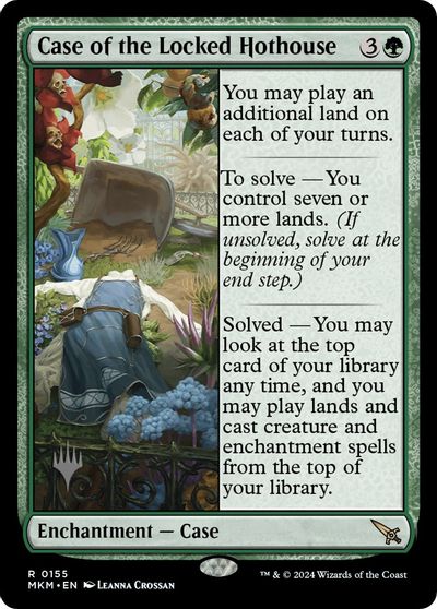 Case of the Locked Hothouse card art