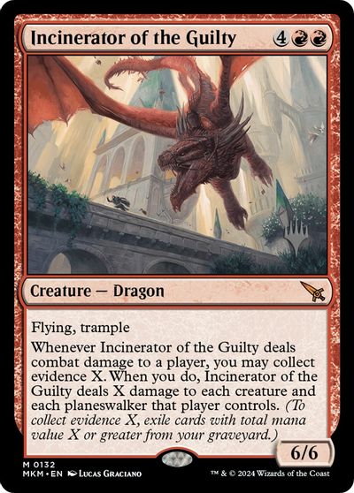 Incinerator of the Guilty card art