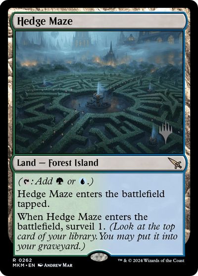 Hedge Maze card art