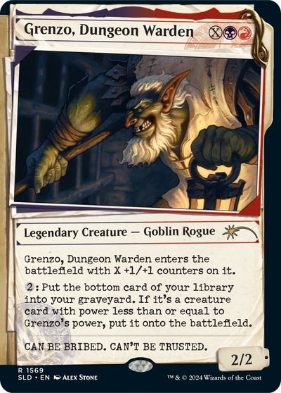 Grenzo, Dungeon Warden card art