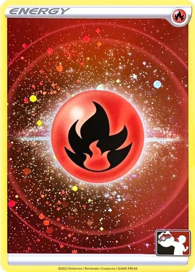 Fire Energy (Prize Pack Series 3) (Cosmos Holo) card art