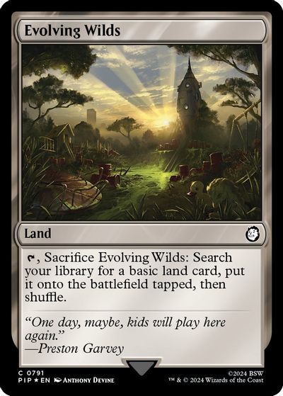 Evolving Wilds (Surge Foil) card art