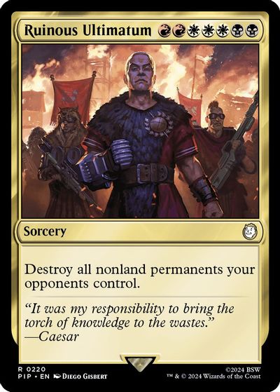 Ruinous Ultimatum card art