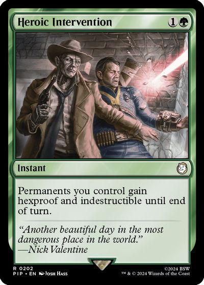 Heroic Intervention card art