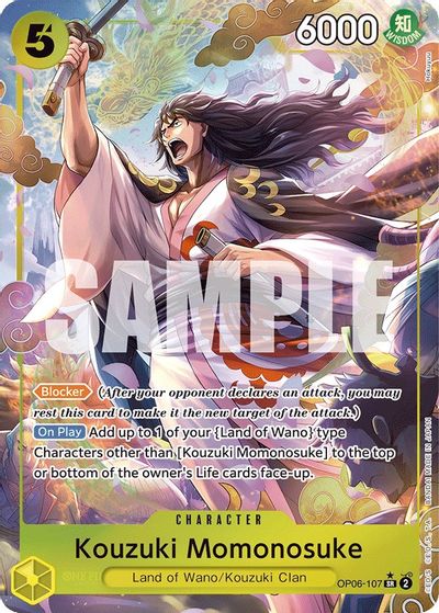 Kouzuki Momonosuke (Alternate Art) card art