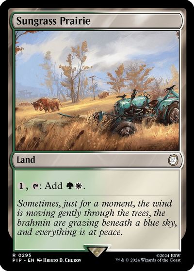 Sungrass Prairie card art