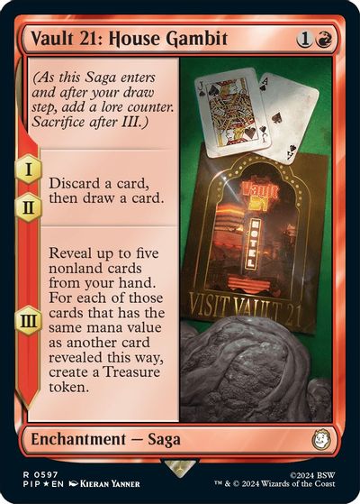 Vault 21: House Gambit (Surge Foil) card art