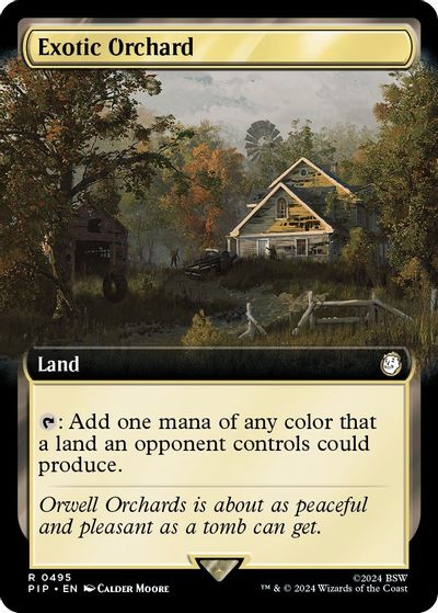 Exotic Orchard (Extended Art) card art