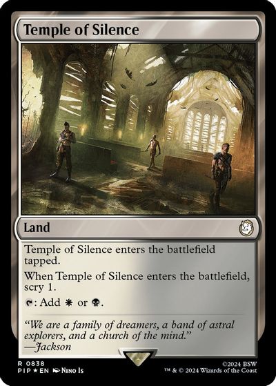 Temple of Silence (Surge Foil) card art