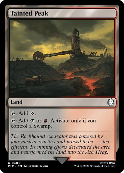 Tainted Peak card art
