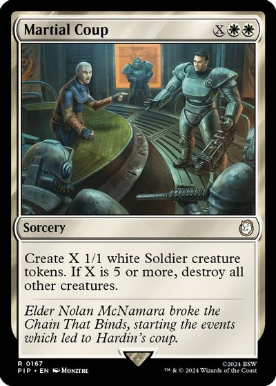 Martial Coup card art